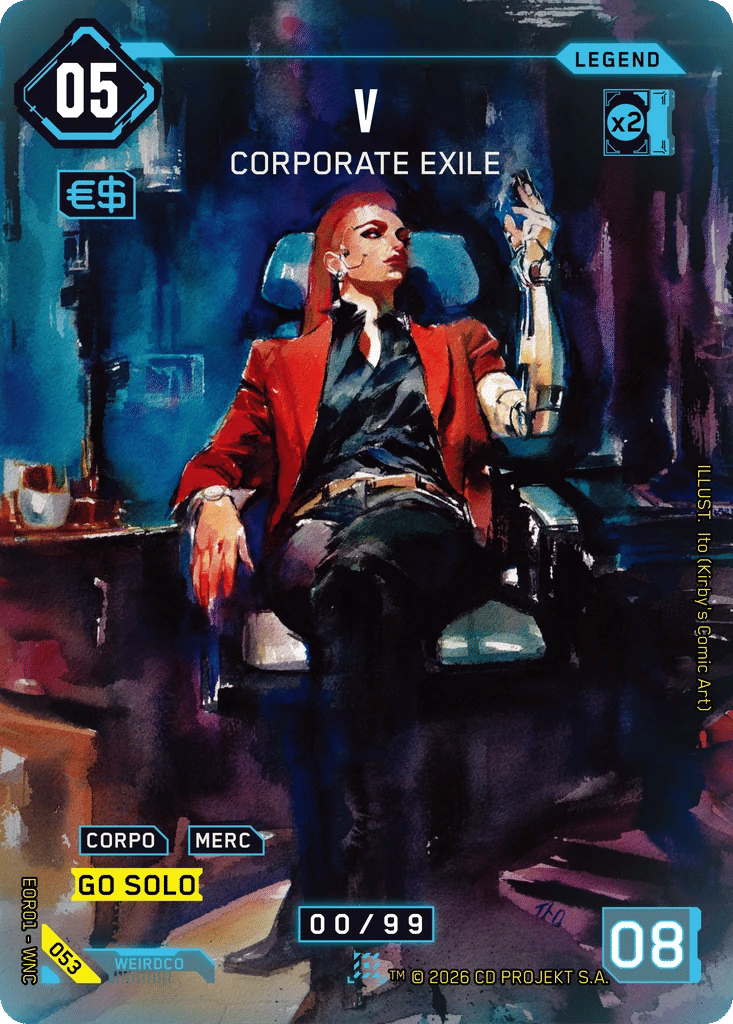 V - Corporate Exile — Edgerunner Open S 1 — Cyberpunk TCG