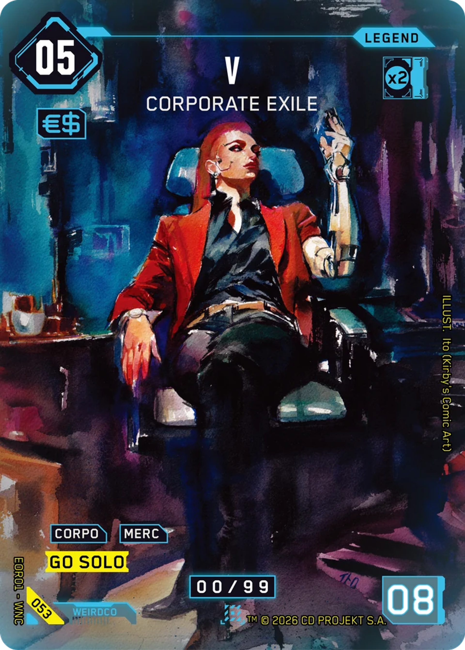 V - Corporate Exile — Edgerunner Open S 1 — Cyberpunk TCG