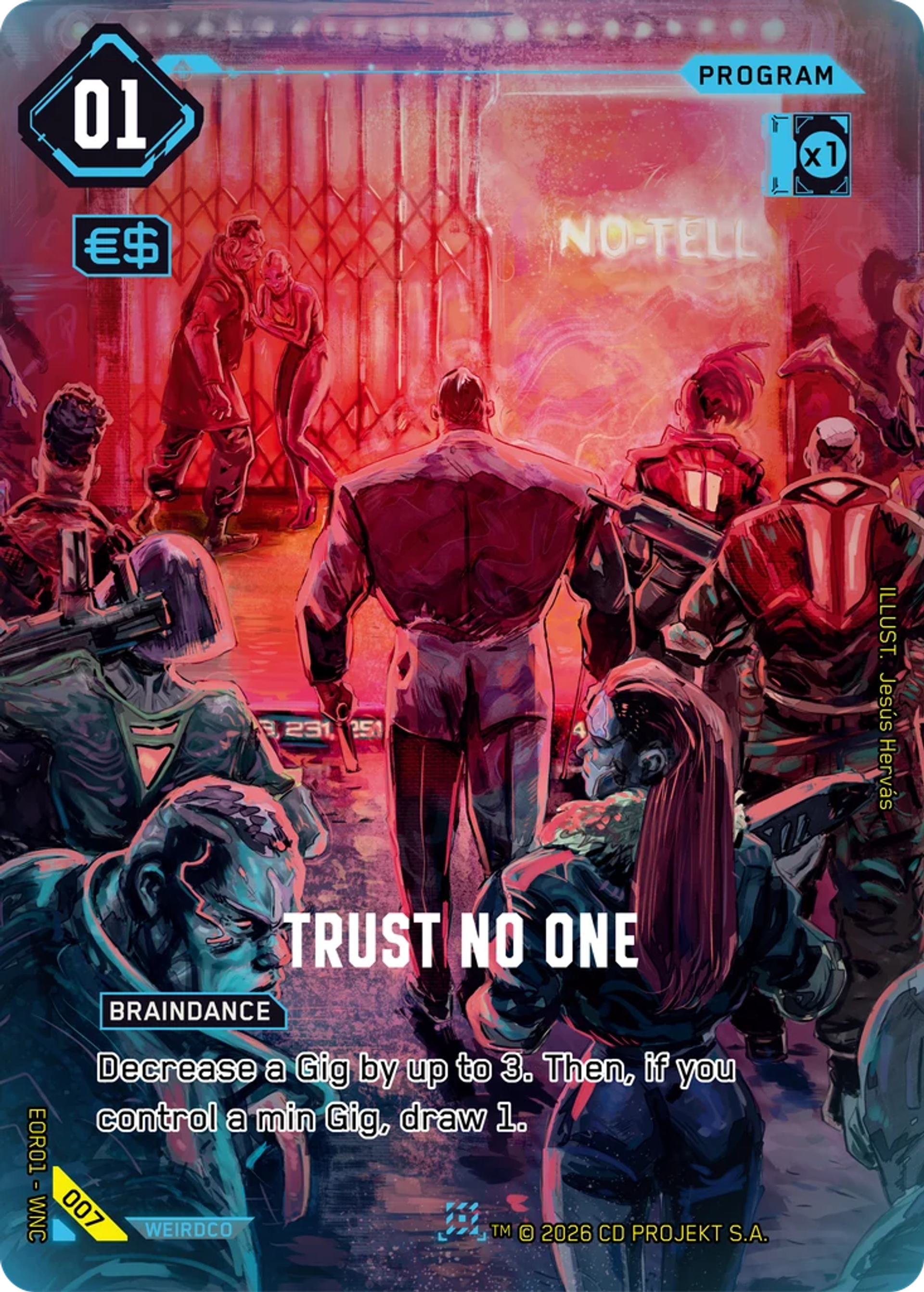 Trust No One — Edgerunner Open S 1 — Cyberpunk TCG
