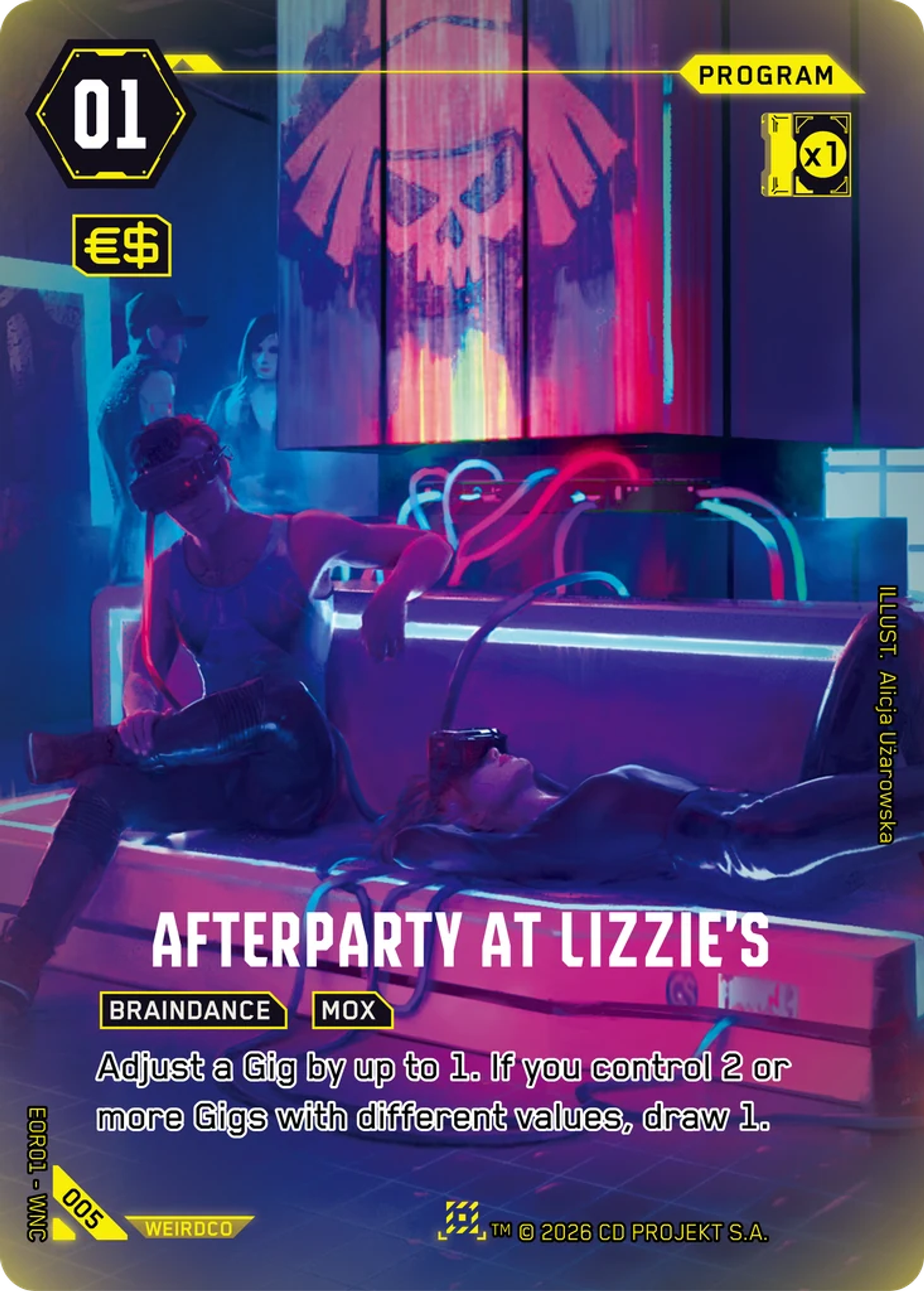 Afterparty at Lizzie's — Edgerunner Open S 1 — Cyberpunk TCG
