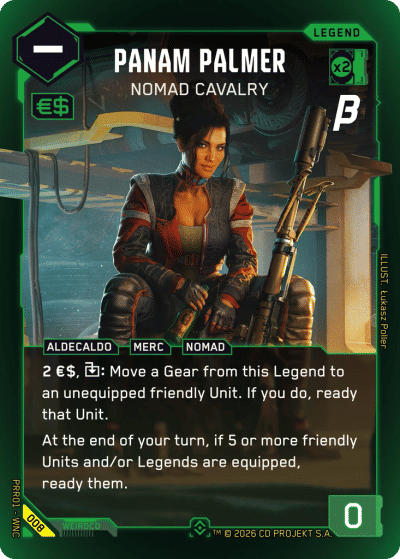 Panam Palmer: Nomad Cavalry