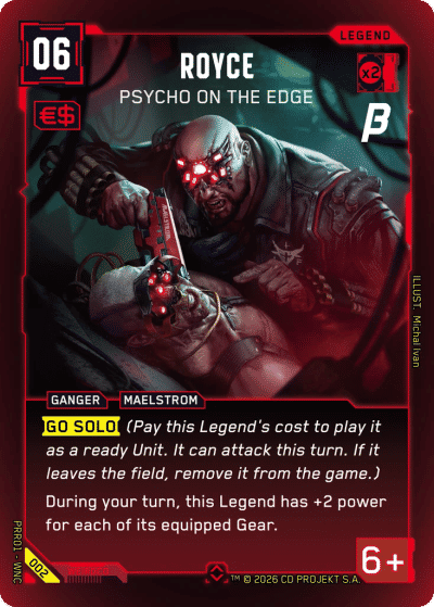 Royce: Psycho on the Edge