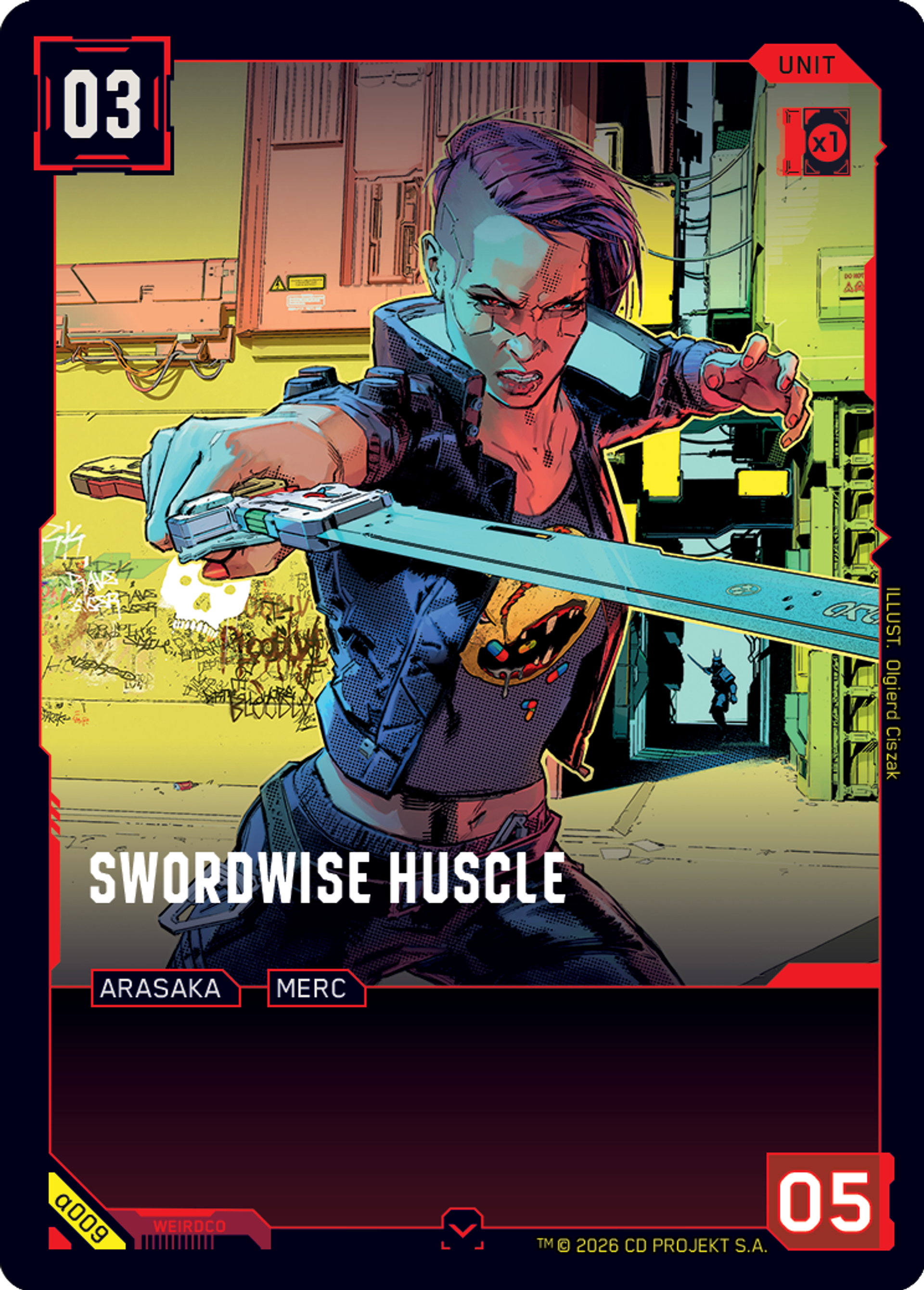 Swordwise Huscle — Alpha Kit Set — Cyberpunk TCG