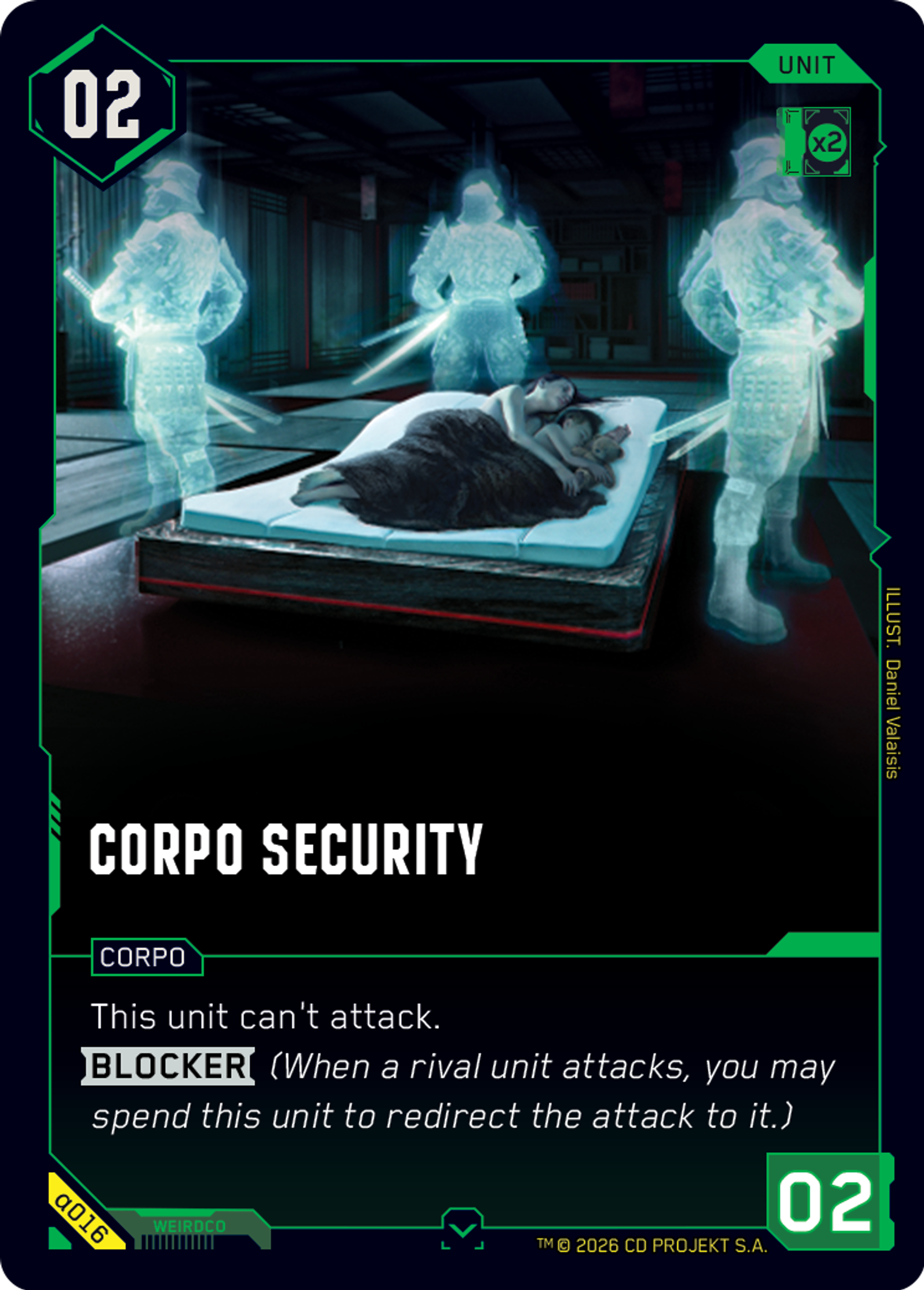 Corpo Security — Alpha Kit Set — Cyberpunk TCG