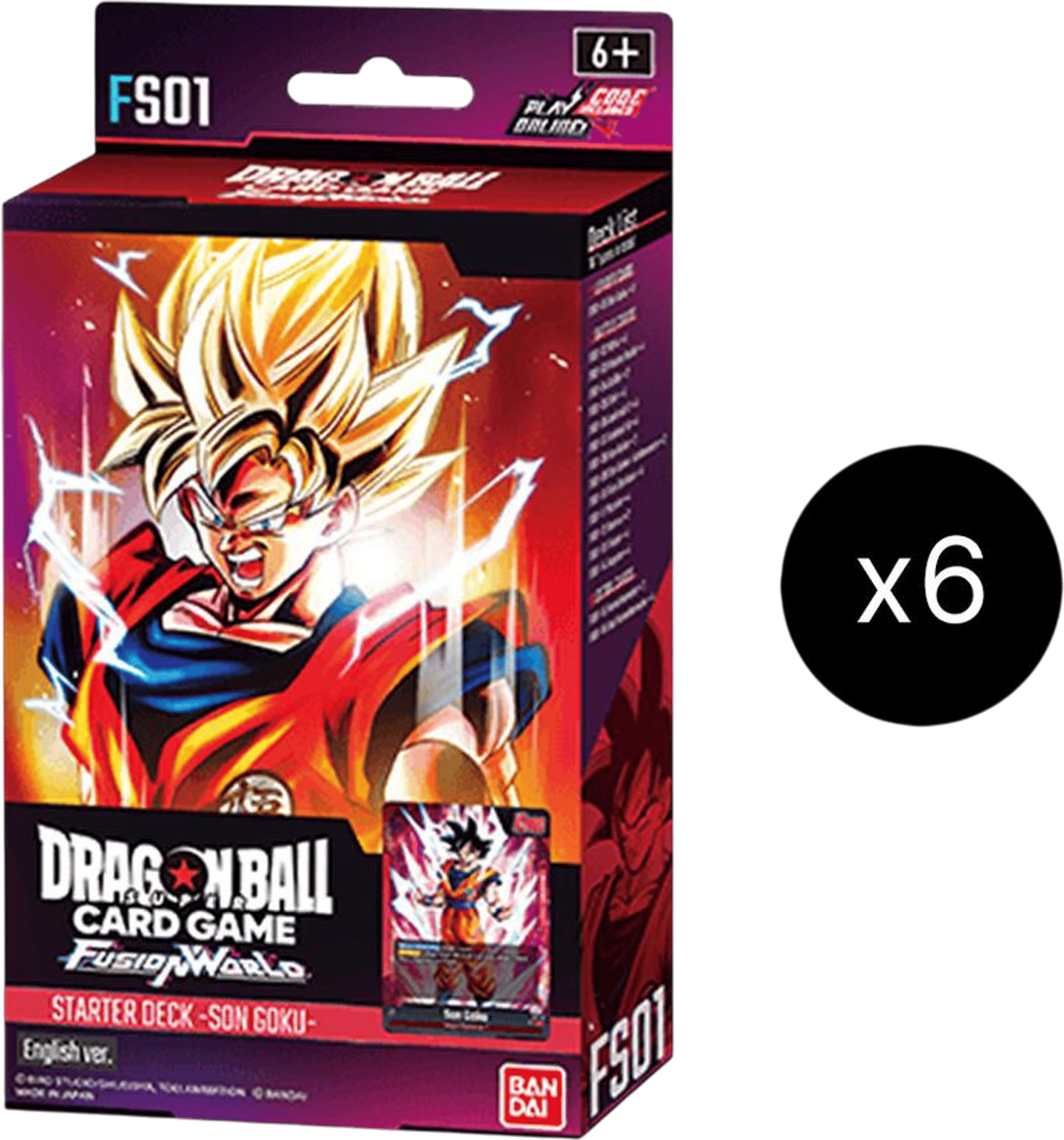 Product image for Display deck de démarrage 1: Son Goku