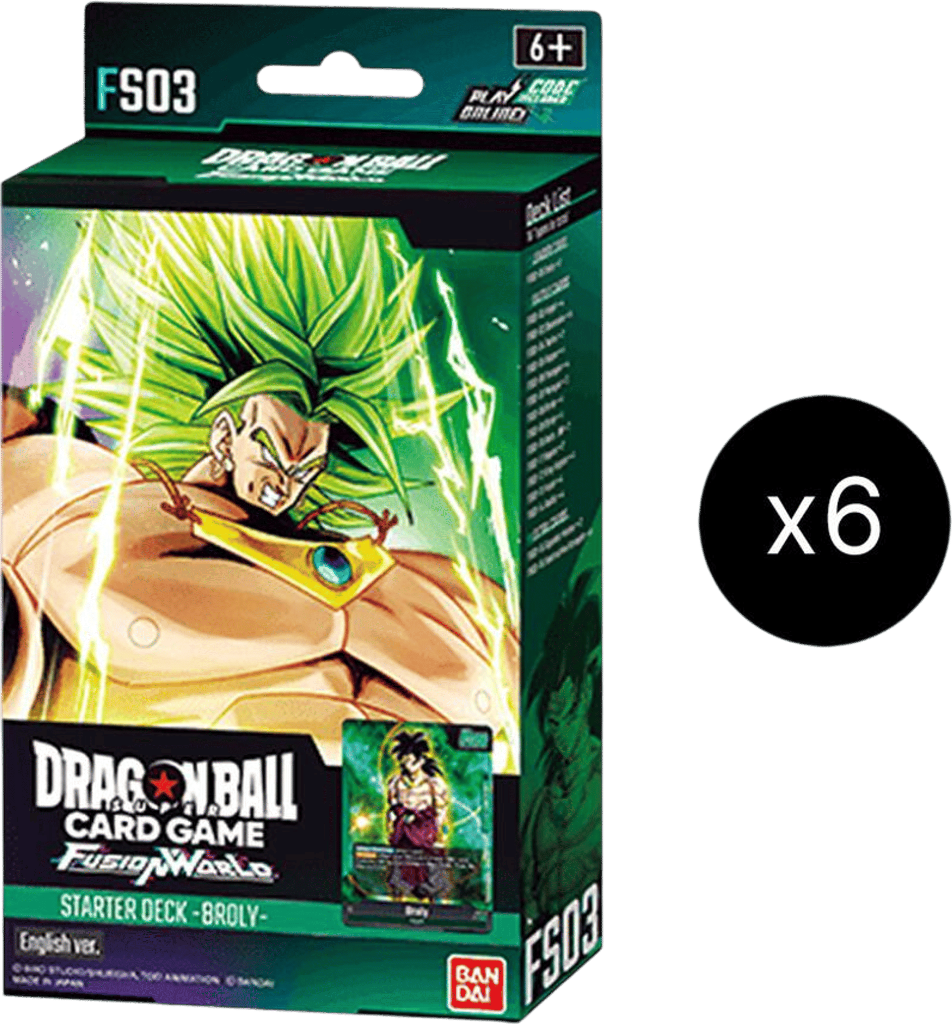 Product image for Display deck de démarrage 3: Broly