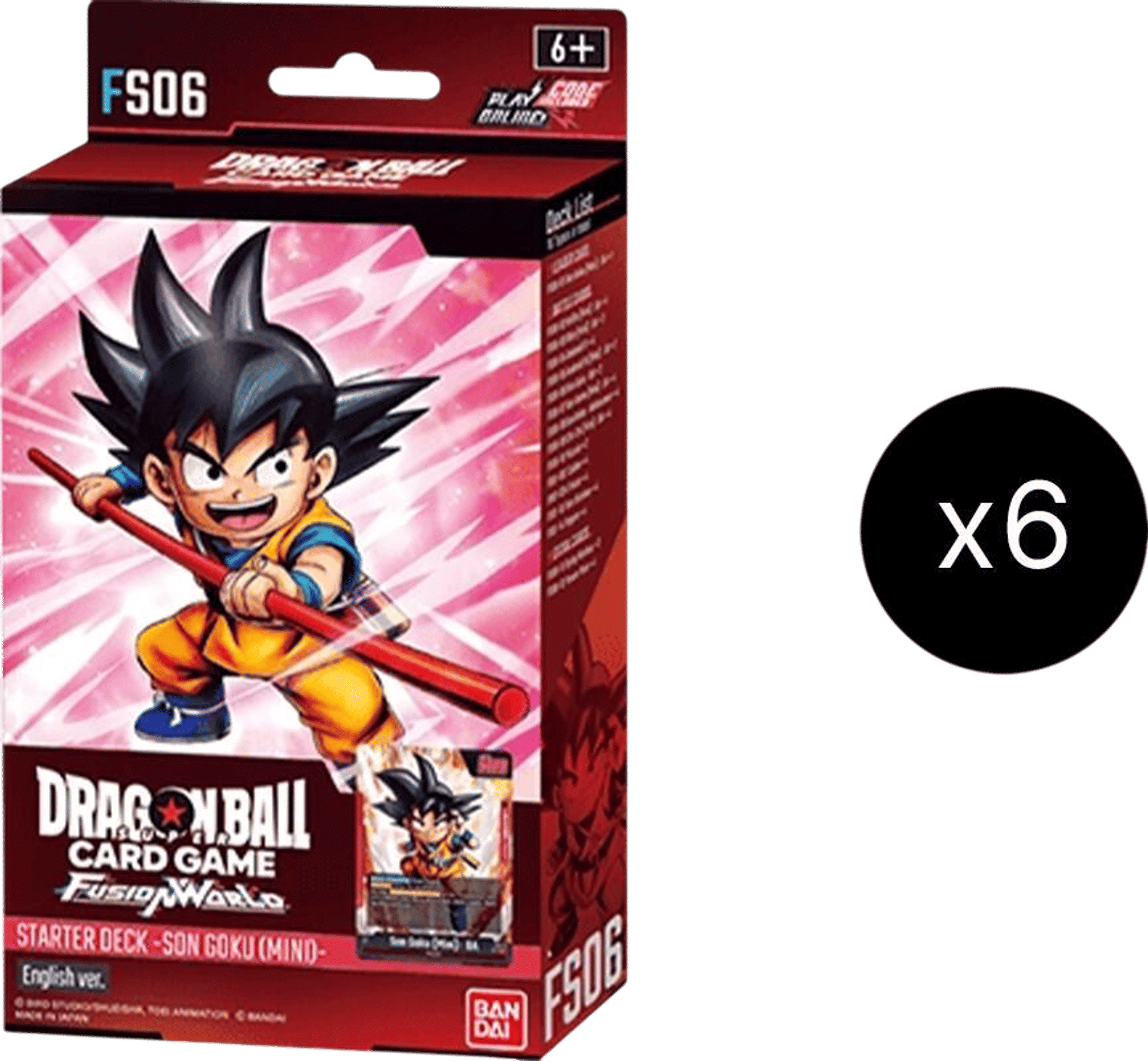 Product image for Display deck de démarrage 6: Son Goku (Mini)
