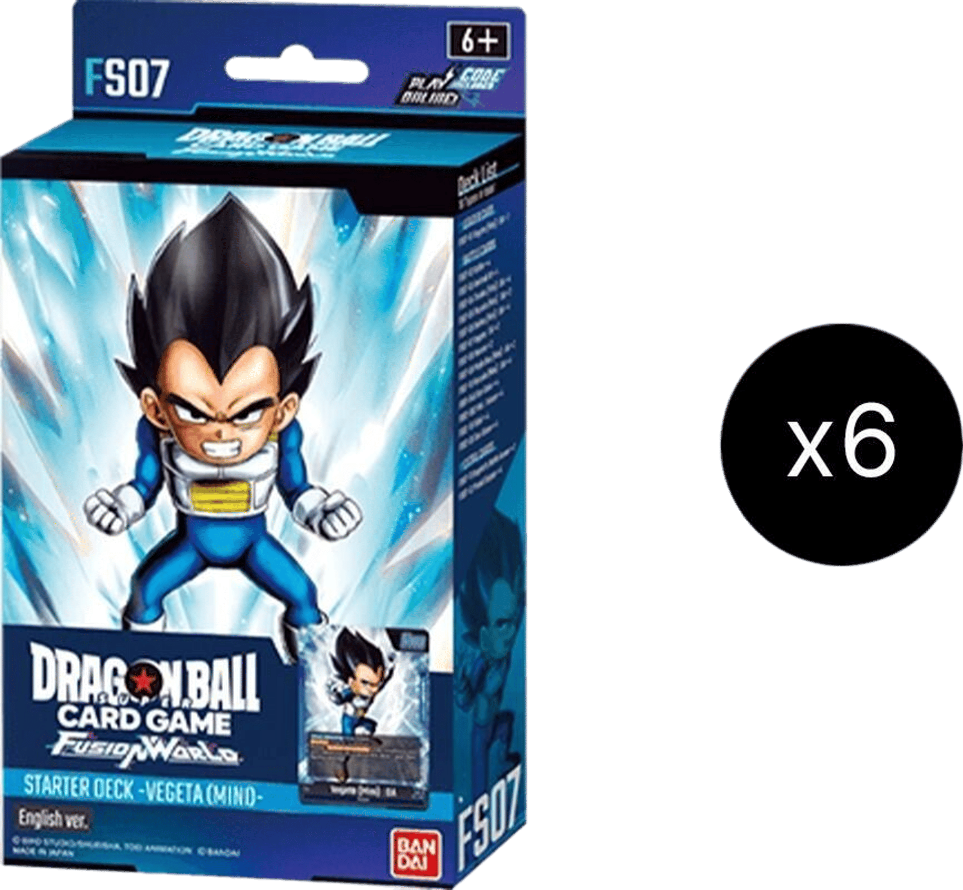 Product image for Display deck de démarrage 7: Vegeta (Mini)