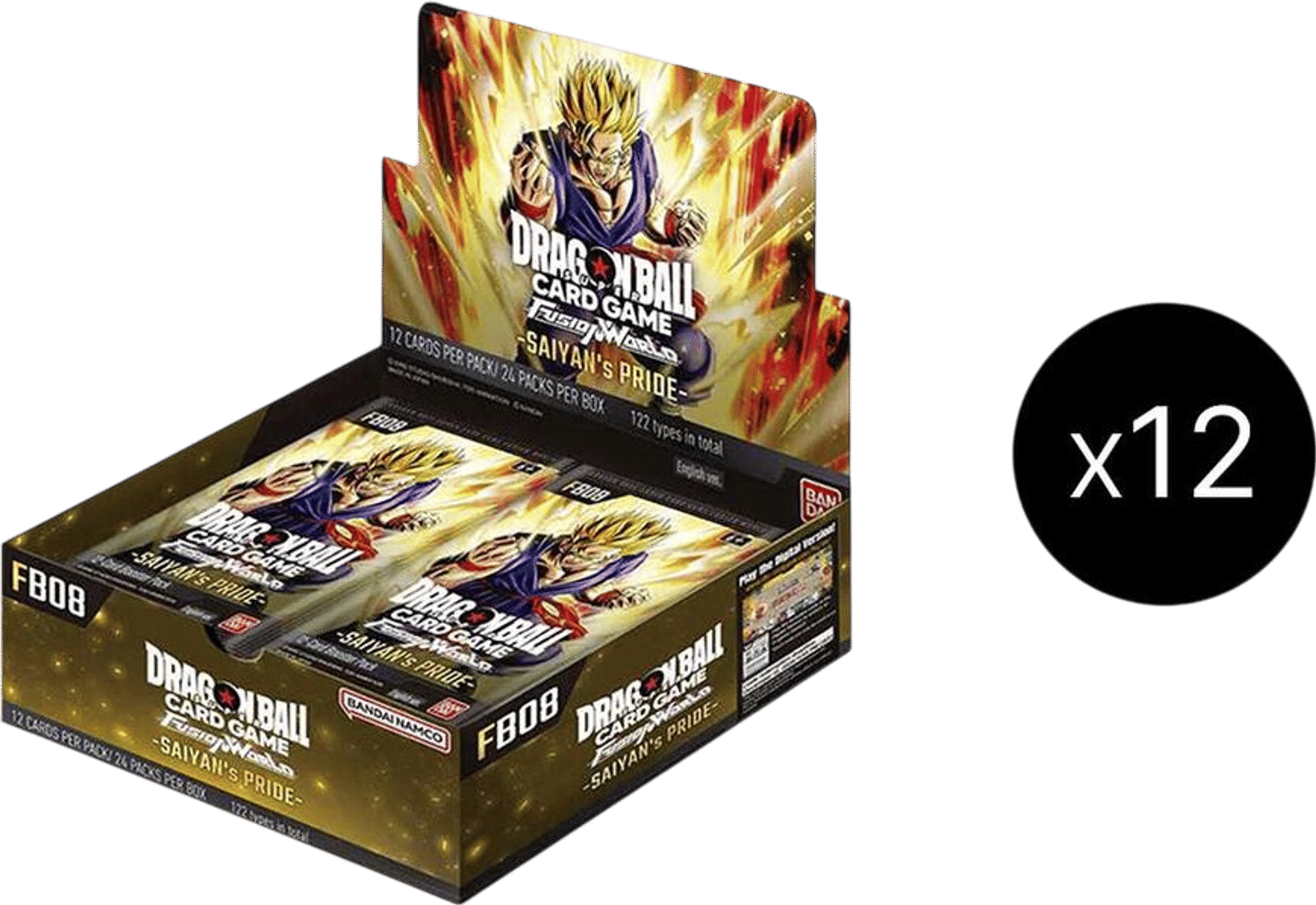 Product image for Saiyan's Pride Booster Box Case