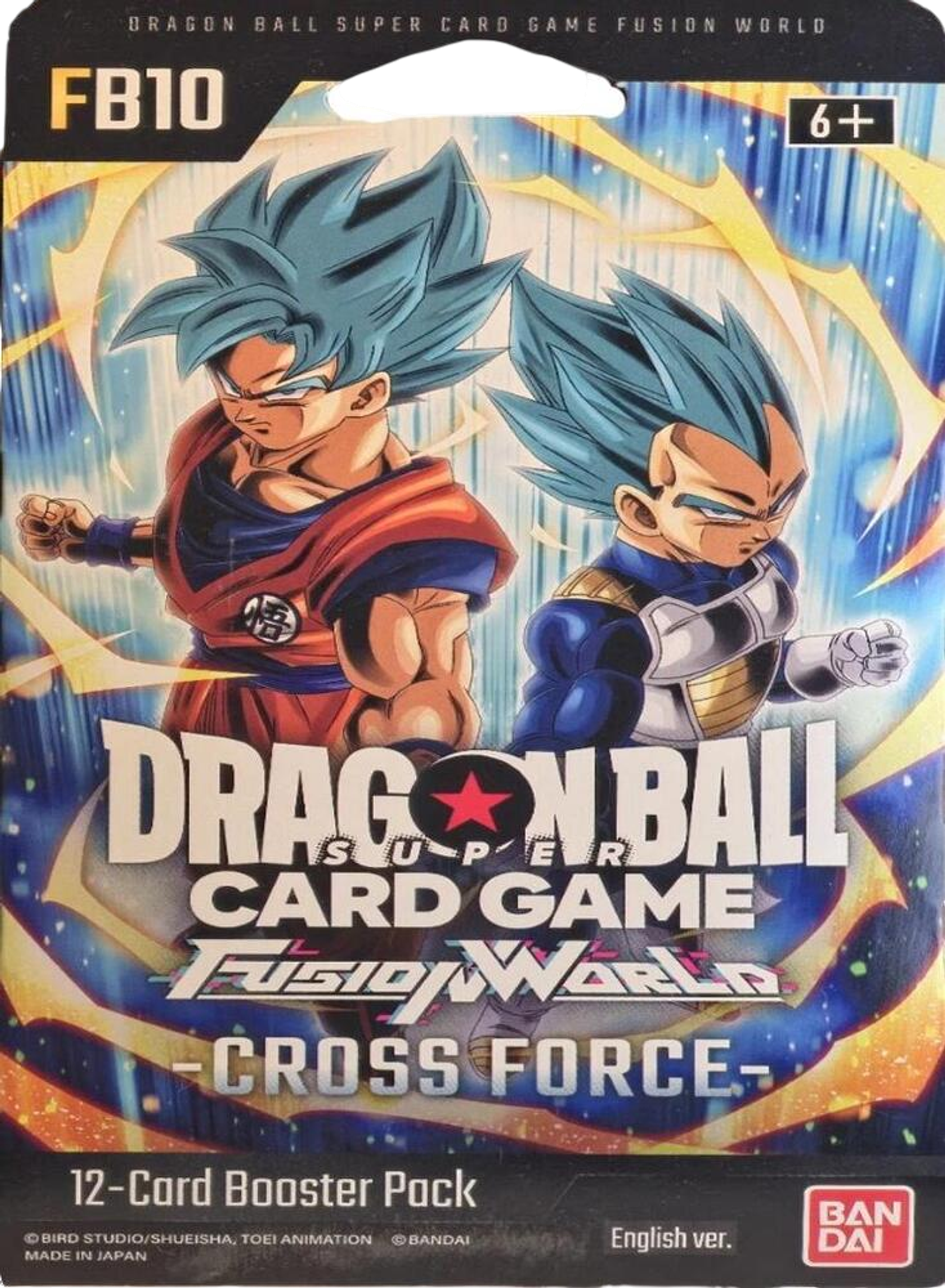 Product image for Cross Force Sleeved Booster Pack [Son Goku and Vegeta]