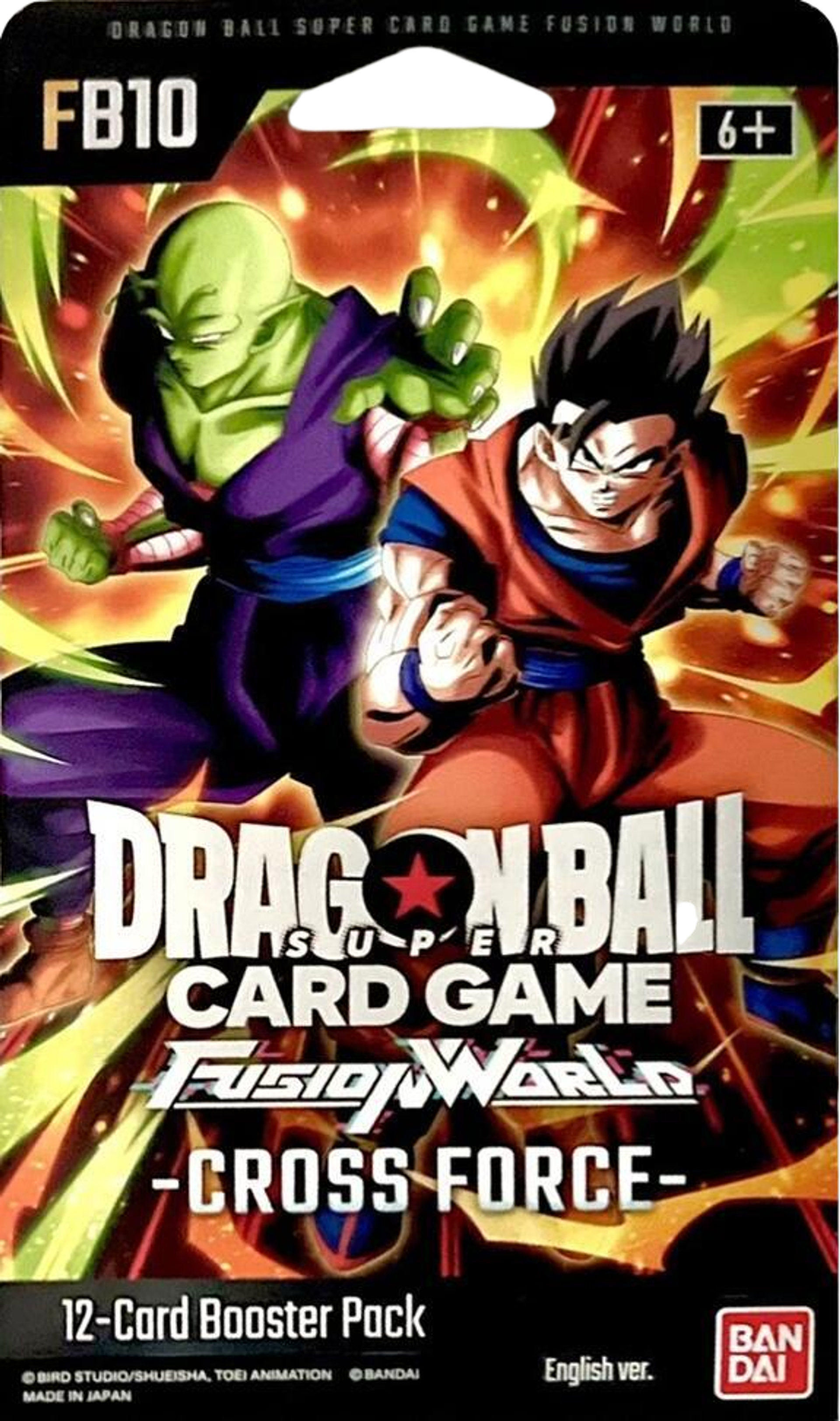 Product image for Cross Force Sleeved Booster Pack [Son Gohan and Piccolo]