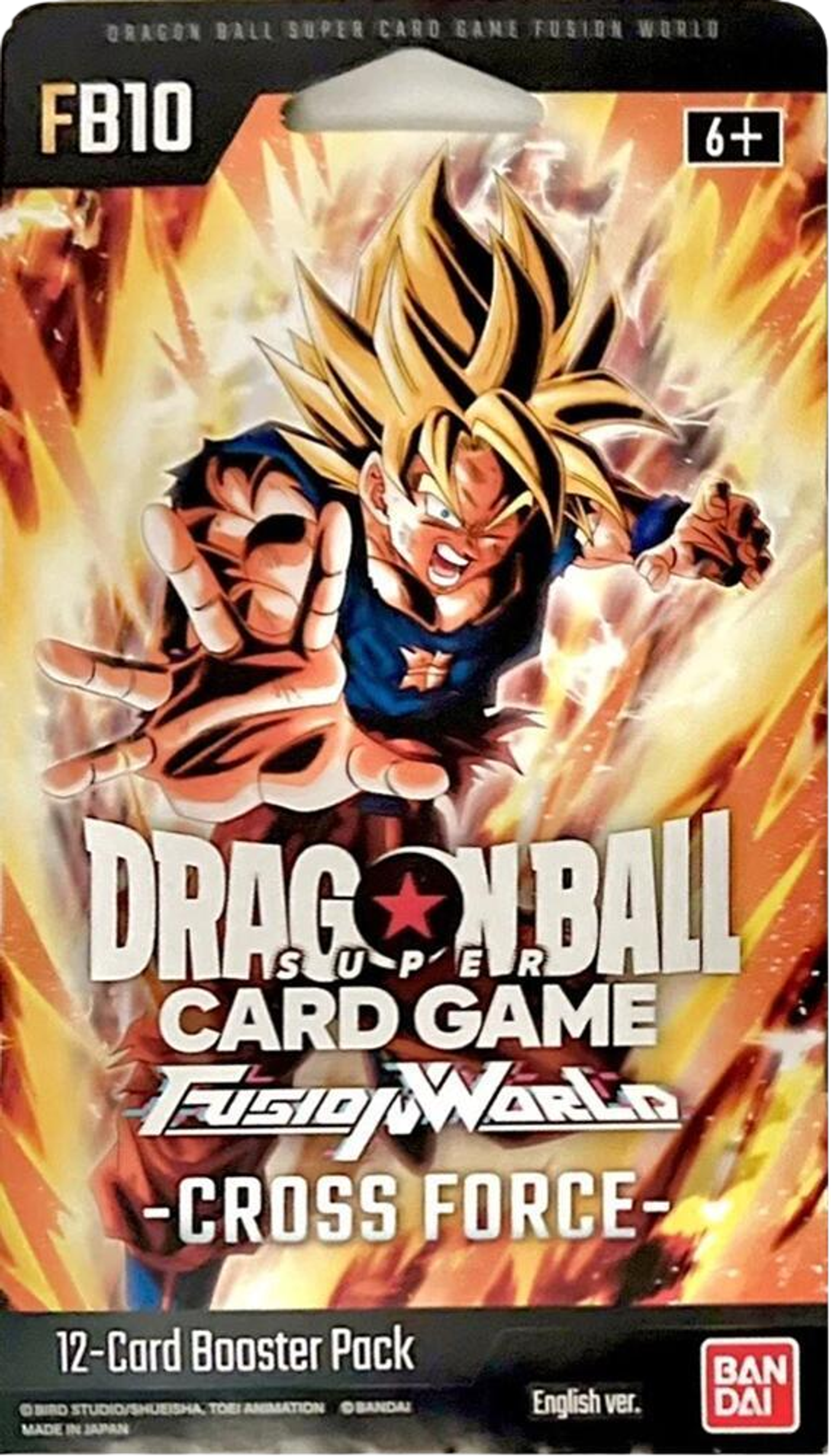 Product image for Cross Force Sleeved Booster Pack [SS Son Goku]
