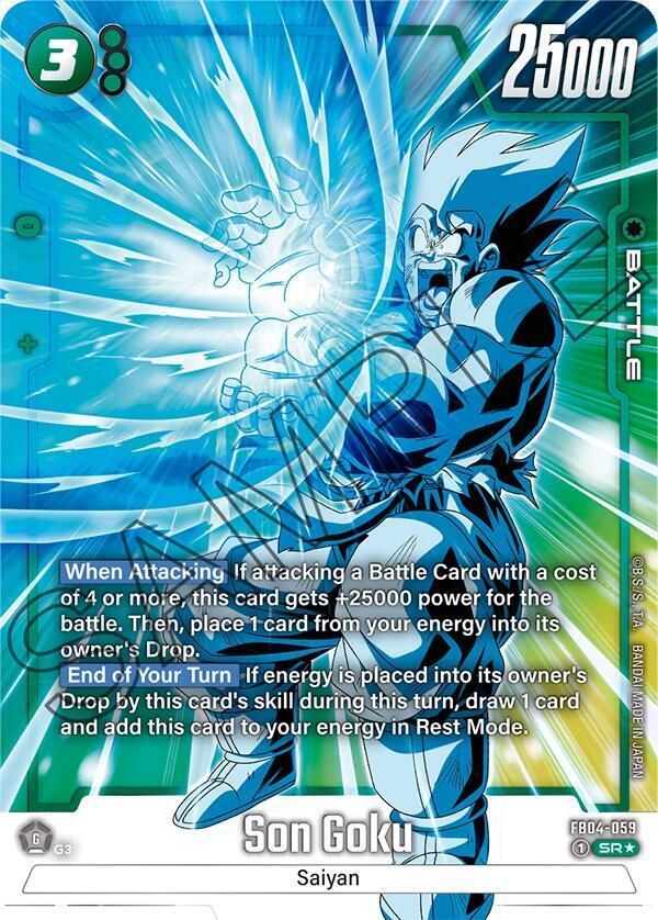 Son Goku - FB04-059 (Alternate Art) — Ultra Limit — Dragon Ball Super: Fusion World