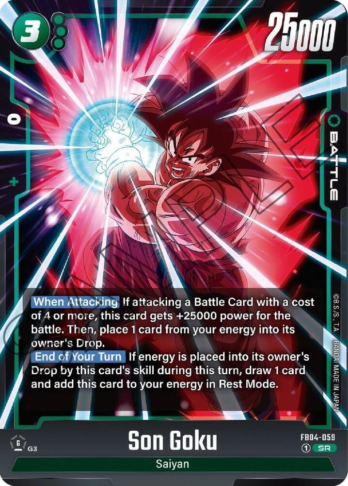 Son Goku - FB04-059 — Ultra Limit — Dragon Ball Super: Fusion World