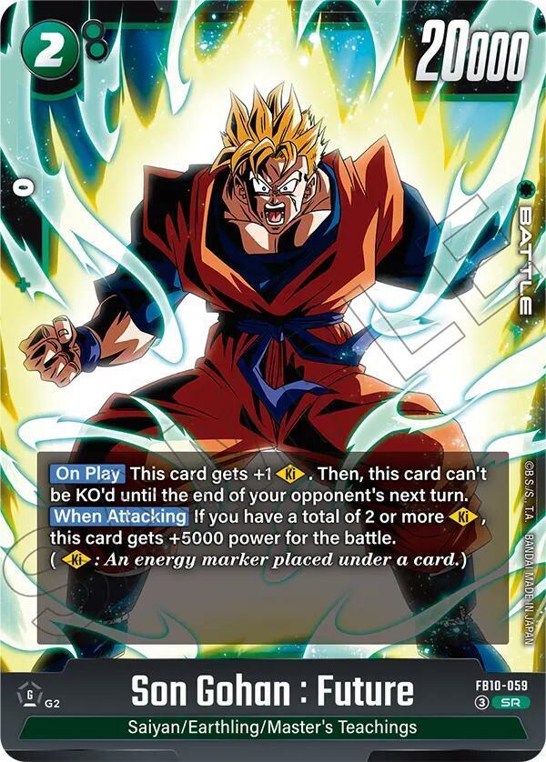 Son Gohan : Future - FB10-059 — Cross Force — Dragon Ball Super: Fusion World