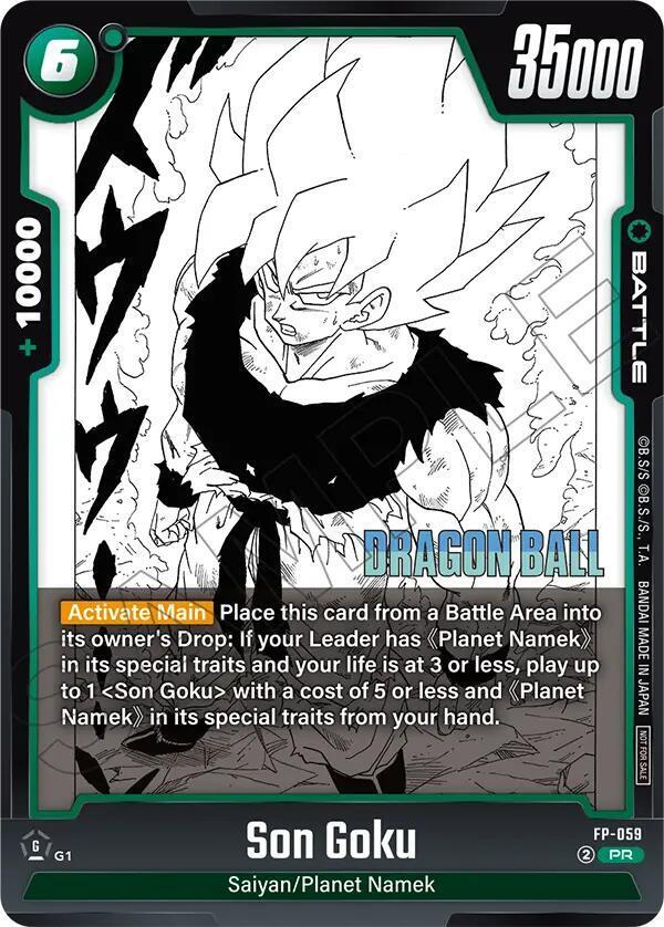 Son Goku - FP-059 — Tournament and Championship Promos — Dragon Ball Super: Fusion World