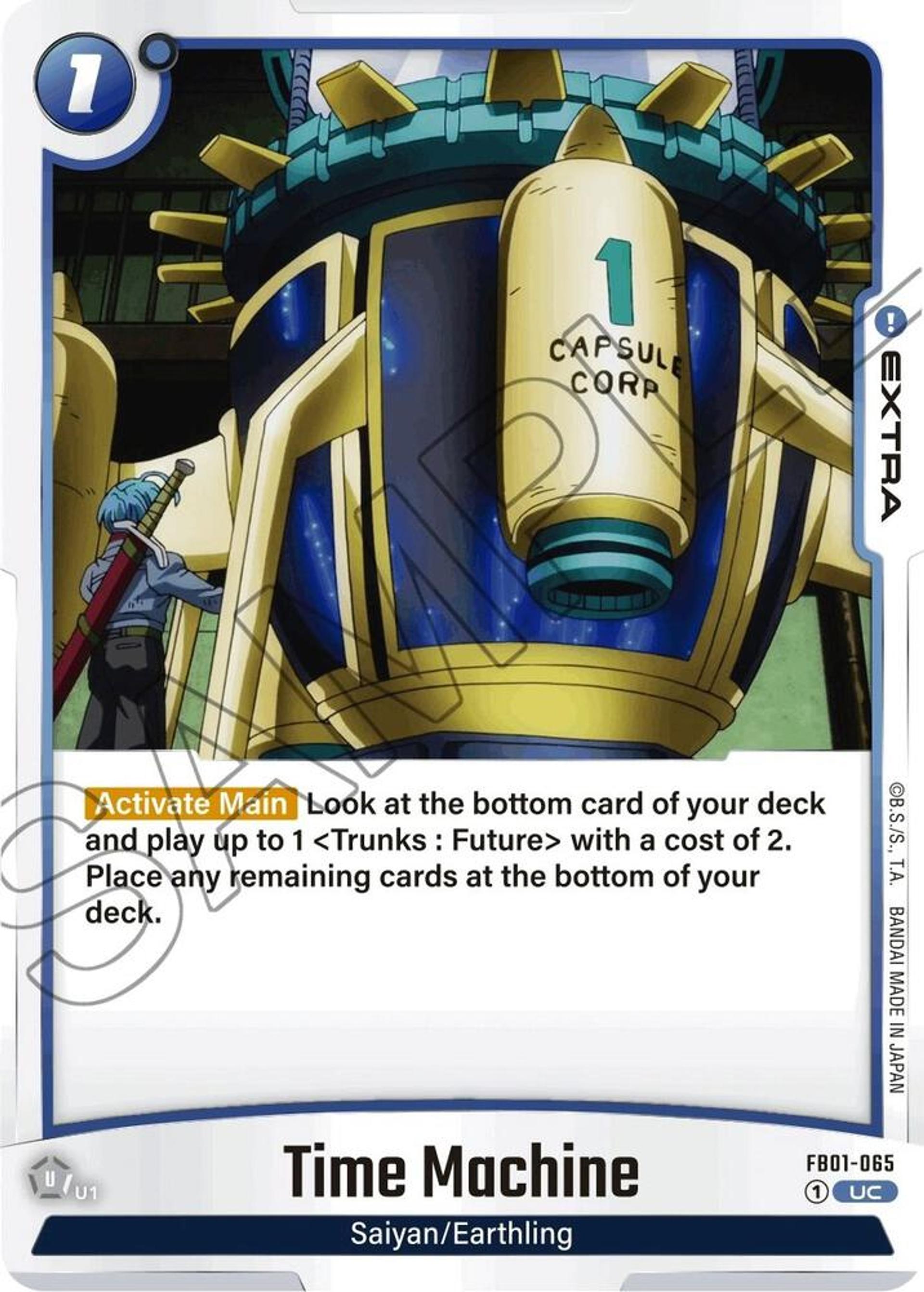 Time Machine — Awakened Pulse — Dragon Ball Super: Fusion World
