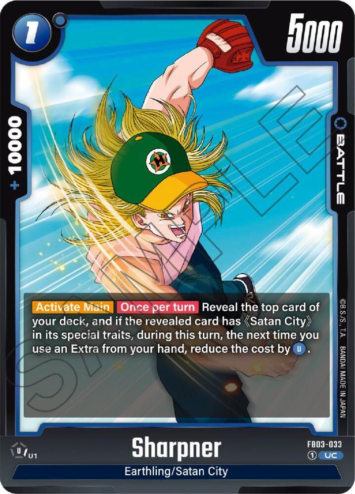 Sharpner — Raging Roar — Dragon Ball Super: Fusion World