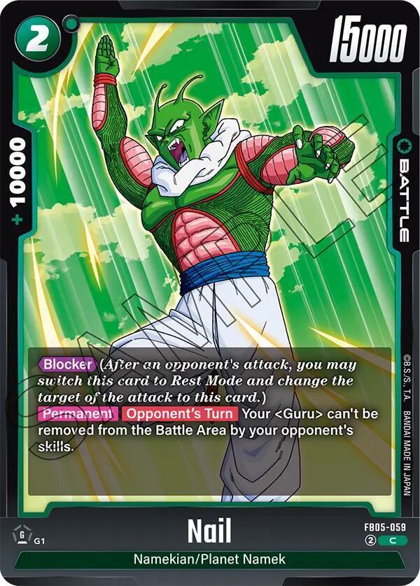 Nail — New Adventure — Dragon Ball Super: Fusion World