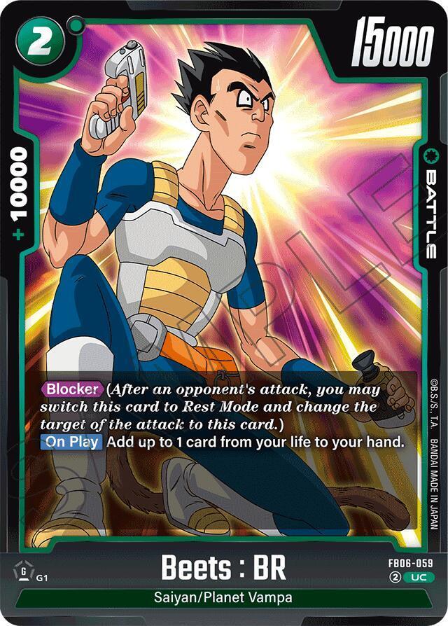 Beets : BR — Rivals Clash — Dragon Ball Super: Fusion World