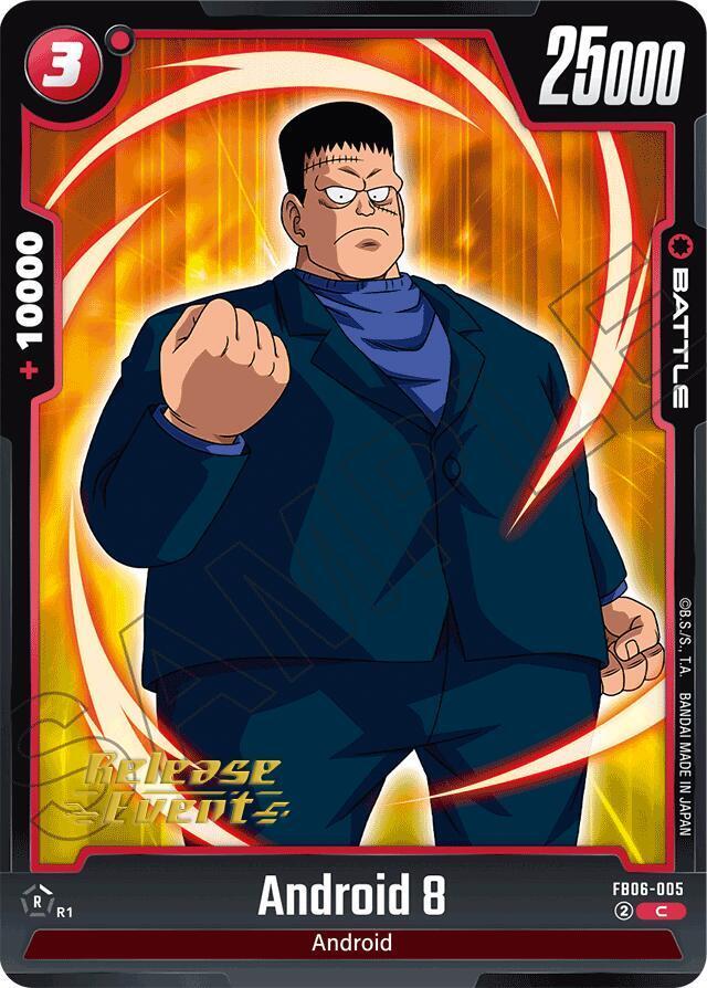Android 8 — Rivals Clash Release Event Cards — Dragon Ball Super: Fusion World