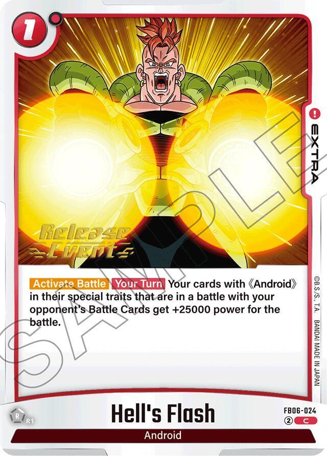 Hell's Flash — Rivals Clash Release Event Cards — Dragon Ball Super: Fusion World