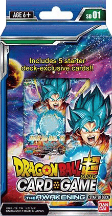 Dragon Ball Super - The Awakening Starter Deck — Galactic Battle — Dragon Ball Super: Masters