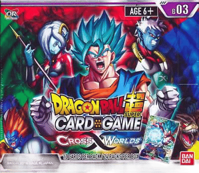 Cross Worlds Booster Box — Cross Worlds — Dragon Ball Super: Masters