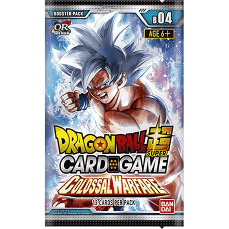 Colossal Warfare Booster Pack — Colossal Warfare — Dragon Ball Super: Masters