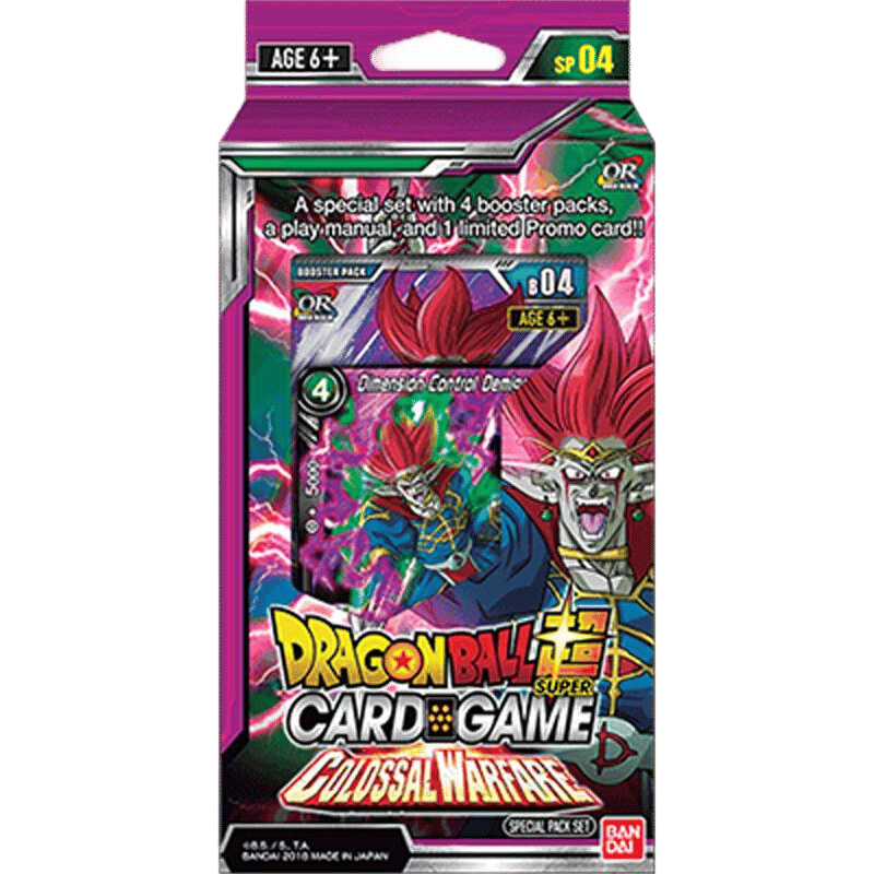 Colossal Warfare Special Pack Set — Colossal Warfare — Dragon Ball Super: Masters