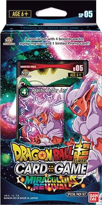 Dragon Ball Super - Miraculous Revival Special Pack Set — Miraculous Revival — Dragon Ball Super: Masters
