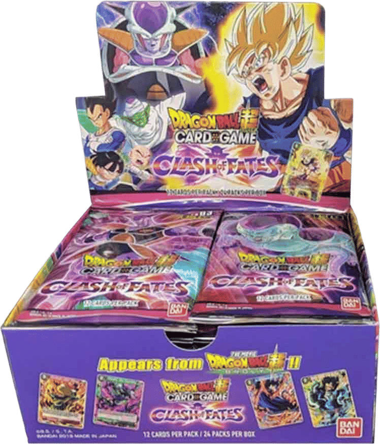 Clash of Fates Booster Box — Clash of Fates — Dragon Ball Super: Masters