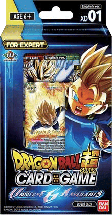 Expert Deck 1: Universe 6 Assailants — Assault of the Saiyans — Dragon Ball Super: Masters