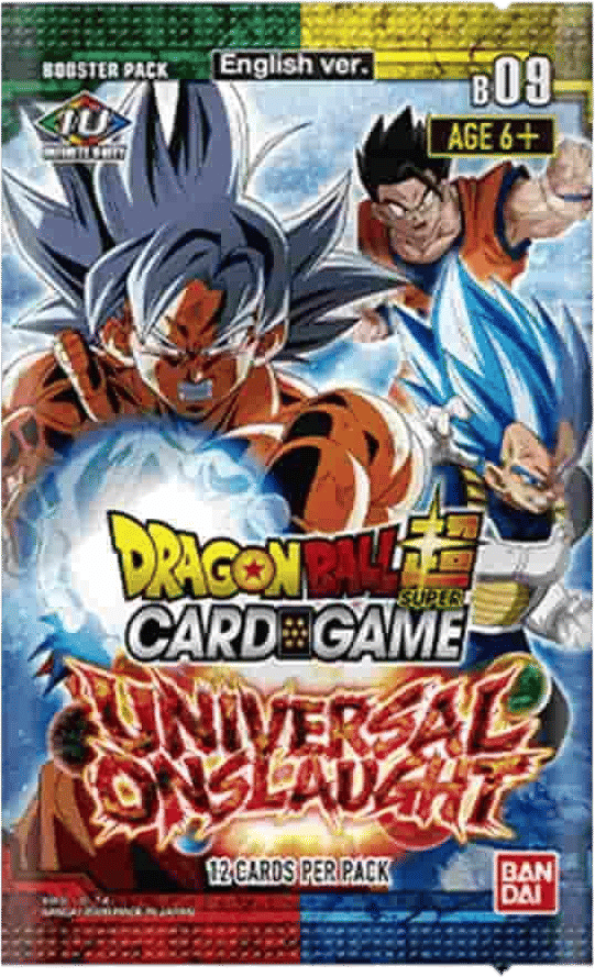 Booster Universal Onslaught — Universal Onslaught — Dragon Ball Super: Masters
