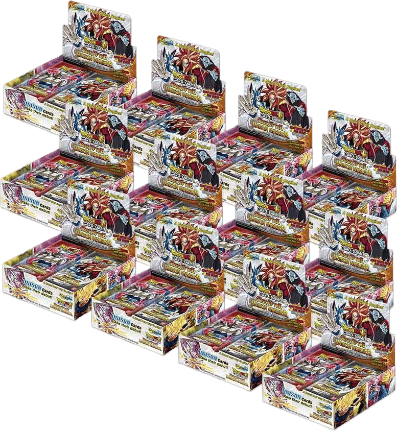 Rise of the Unison Warrior Booster Box Case — Rise of the Unison Warrior — Dragon Ball Super: Masters