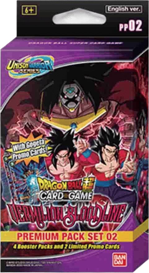 Vermilion Bloodline Premium Pack Set 02 — Vermilion Bloodline — Dragon Ball Super: Masters