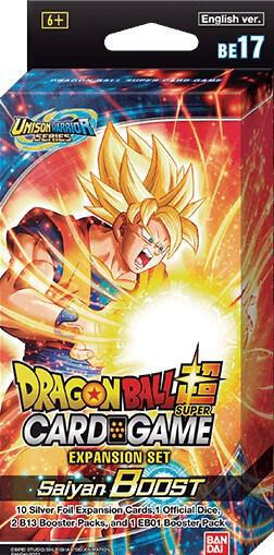 Expansion Deck Box Set 17: Saiyan Boost — Expansion Deck Box Set 17: Saiyan Boost — Dragon Ball Super: Masters