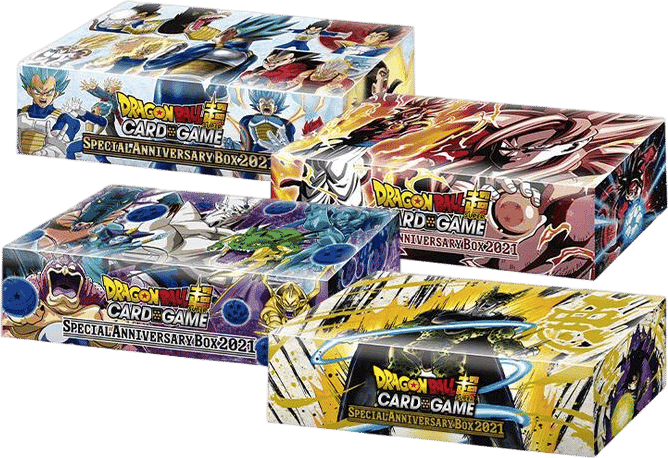 Special Anniversary Box 2021 Display — Special Anniversary Set 2021 — Dragon Ball Super: Masters
