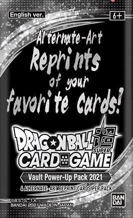 Vault Power Up Pack 2021 — Special Anniversary Set 2021 — Dragon Ball Super: Masters