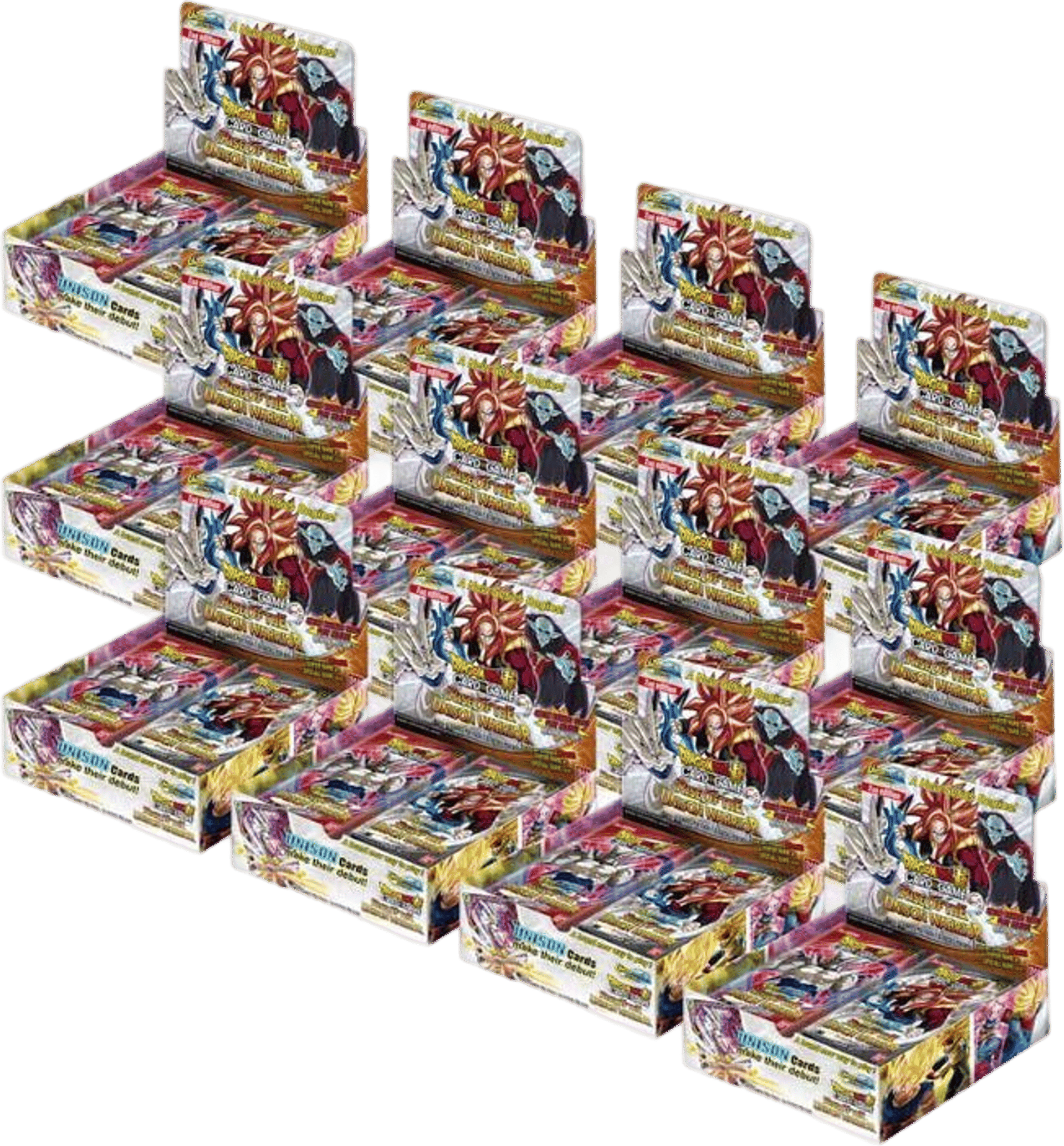 Product image for Carton de boîte de booster Rise of the Unison Warrior Booster Box Case [Second Edition]