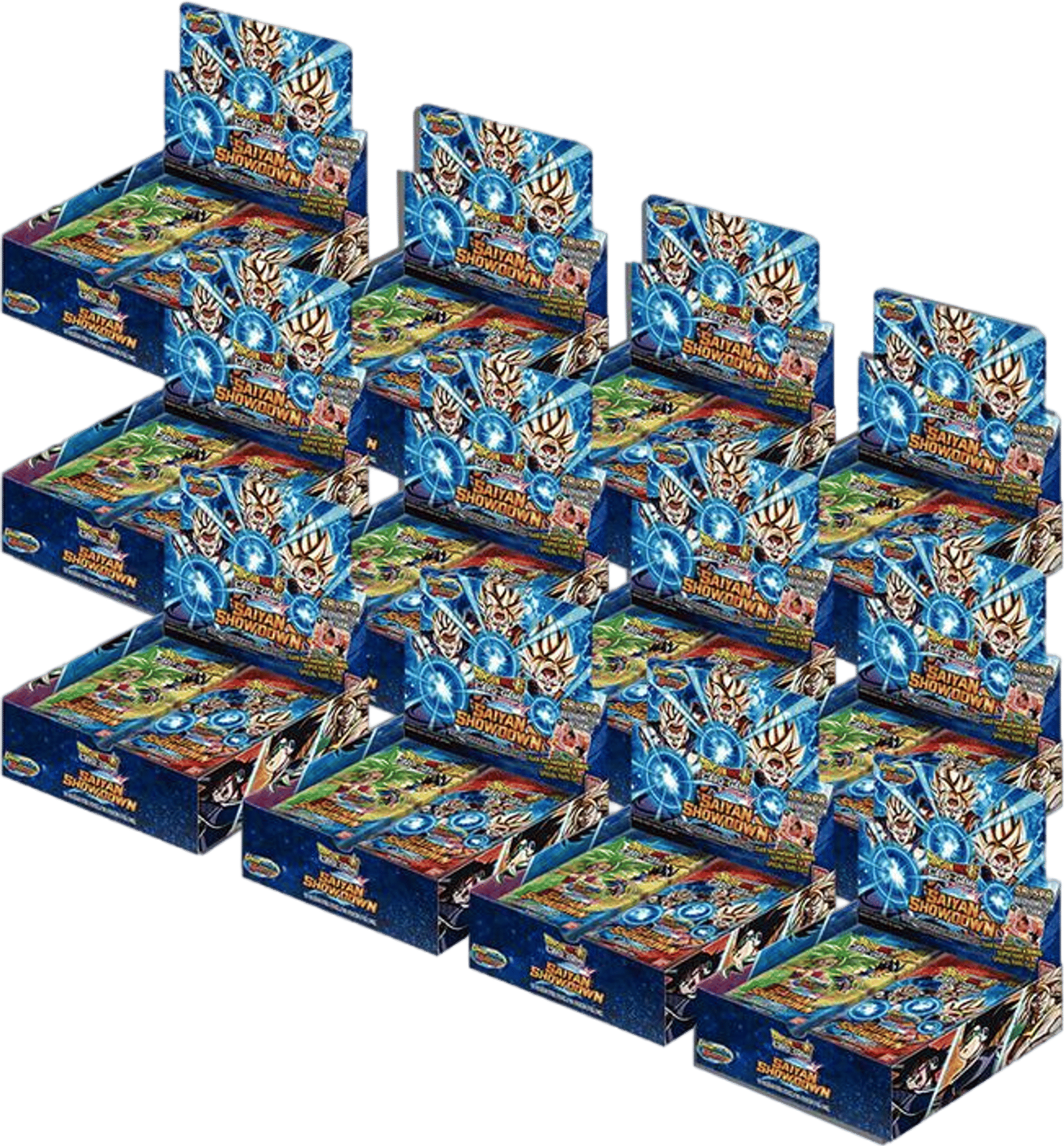 Product image for Carton de boîte de booster Saiyan Showdown