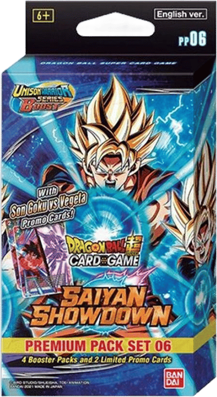 Saiyan Showdown Premium Pack Set 06 — Saiyan Showdown — Dragon Ball Super: Masters