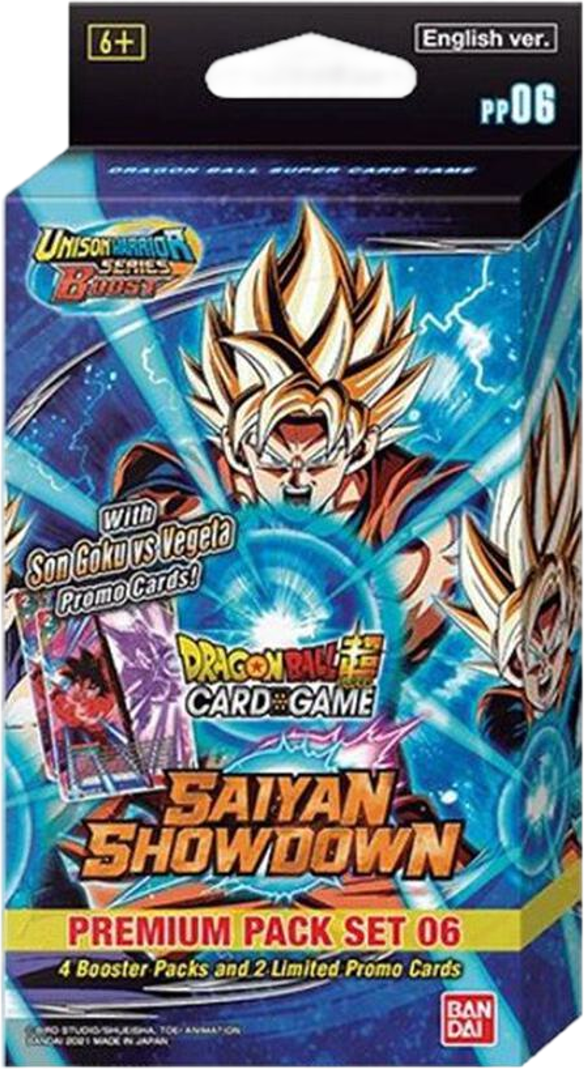 Product image for Saiyan Showdown Premium Pack Set 06