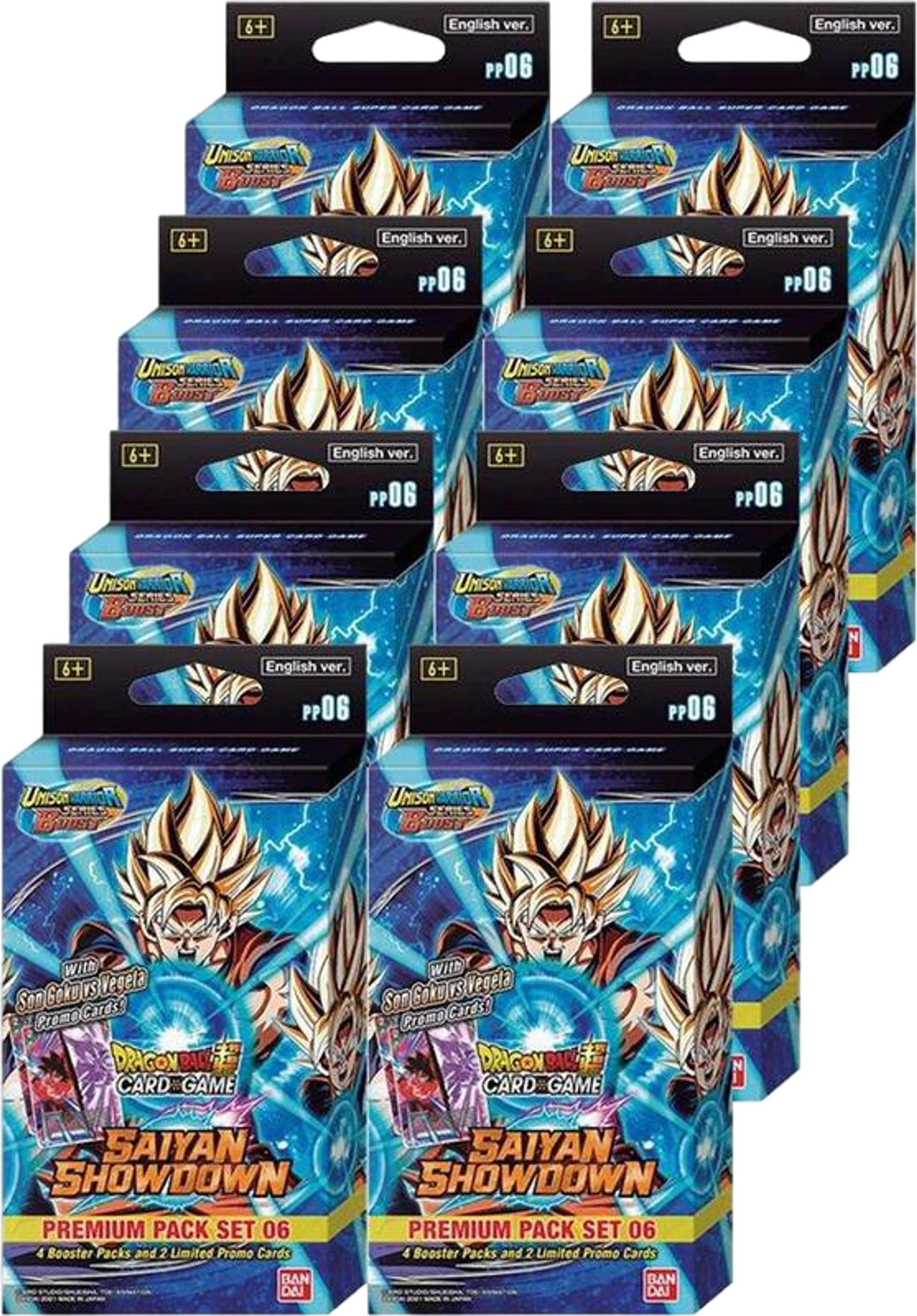 Product image for Saiyan Showdown Premium Pack Set 06 Display