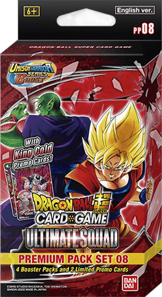 Ultimate Squad Premium Pack Set 08 — Ultimate Squad — Dragon Ball Super: Masters