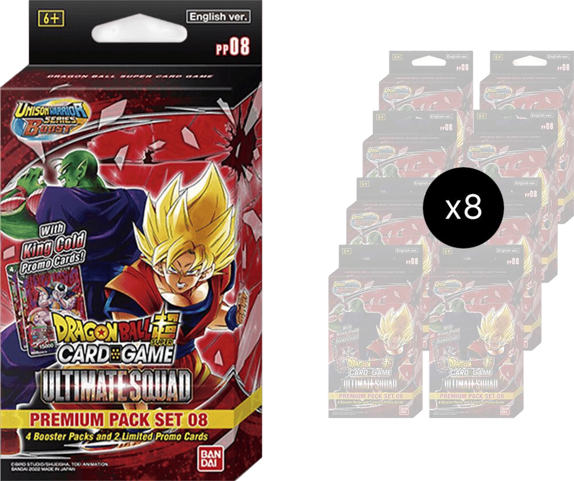 Product image for Ultimate Squad Premium Pack Set 08 Display