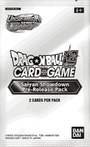 Saiyan Showdown Pre-Release Pack — Saiyan Showdown Pre-Release Cards — Dragon Ball Super: Masters