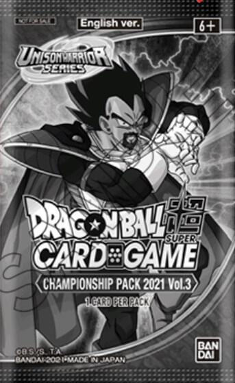 Championship Pack 2021 Vol. 3 — Promotion Cards — Dragon Ball Super: Masters