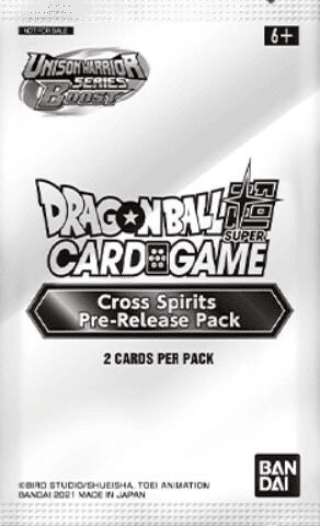 Cross Spirits Pre-Release Pack — Promotion Cards — Dragon Ball Super: Masters