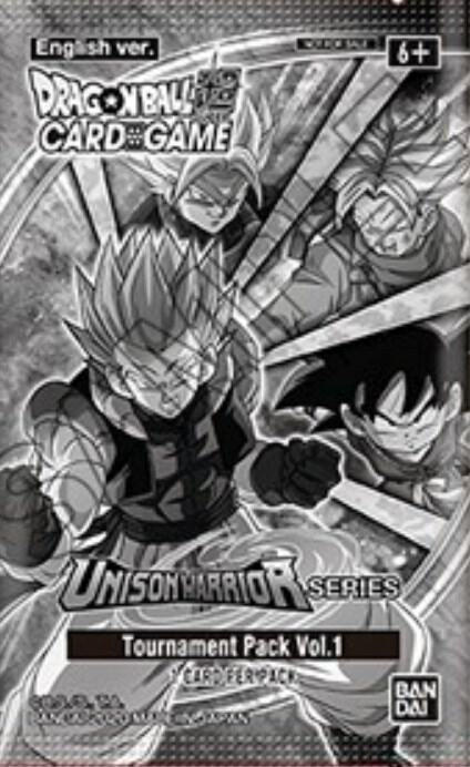 Unison Warrior Series Tournament Pack Vol. 1 — Promotion Cards — Dragon Ball Super: Masters